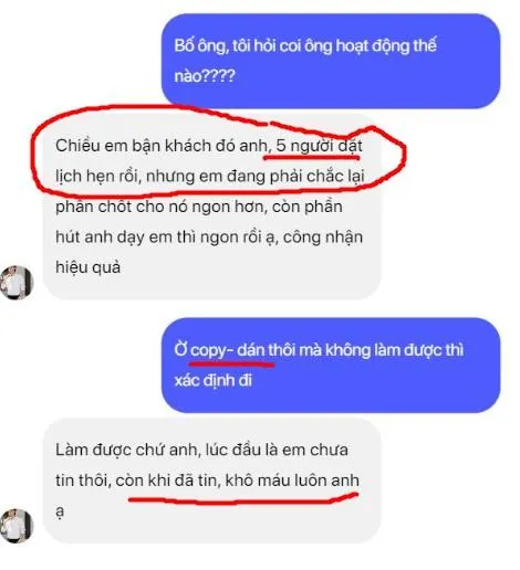 Bằng chứng kết quả Affiliate 1